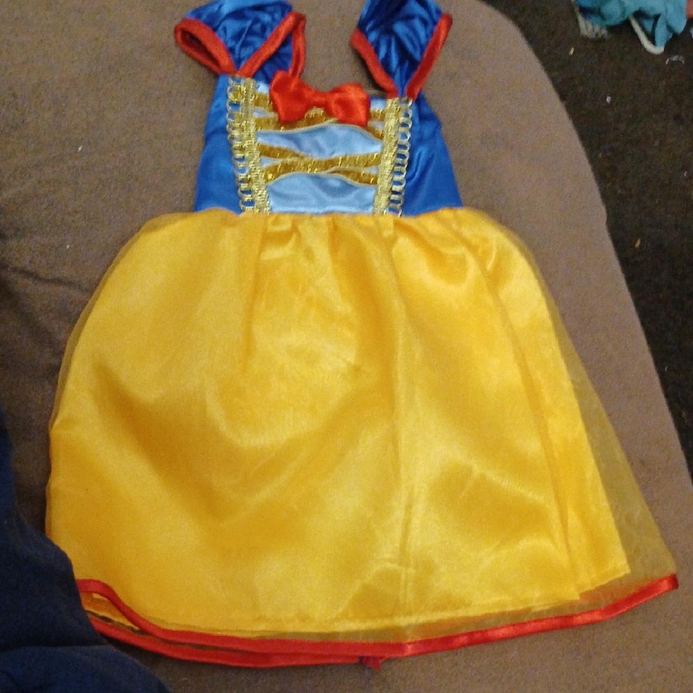 Custom Made Snow White Dress For 18” Dolls/American Girl Size-New